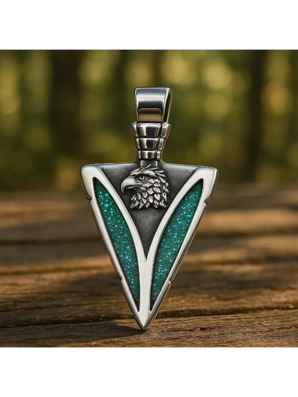 Arrowhead Necklace - Unisex Wild Courage Amulet Pendant Jewelry for Men & Women